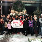 sela roofing raises money for toys for tots Minneapolis